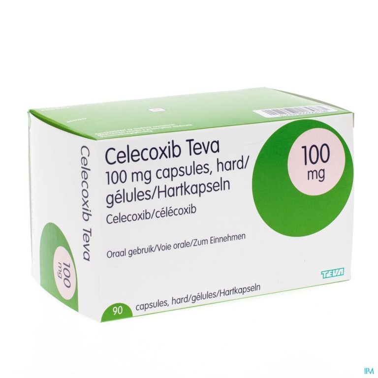 Celecoxib 100mg Teva Caps 90