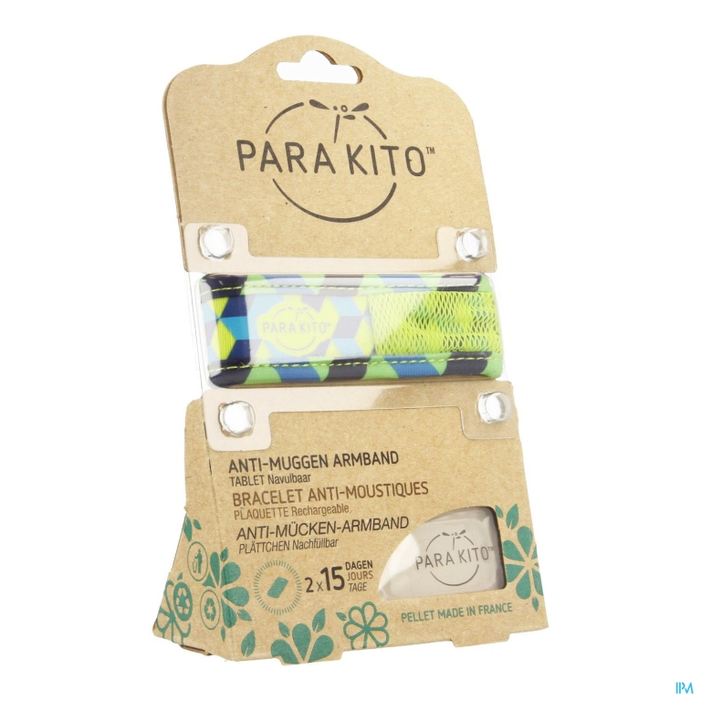 Para’kito Wristband Graffic Ethnic&geom Cubes