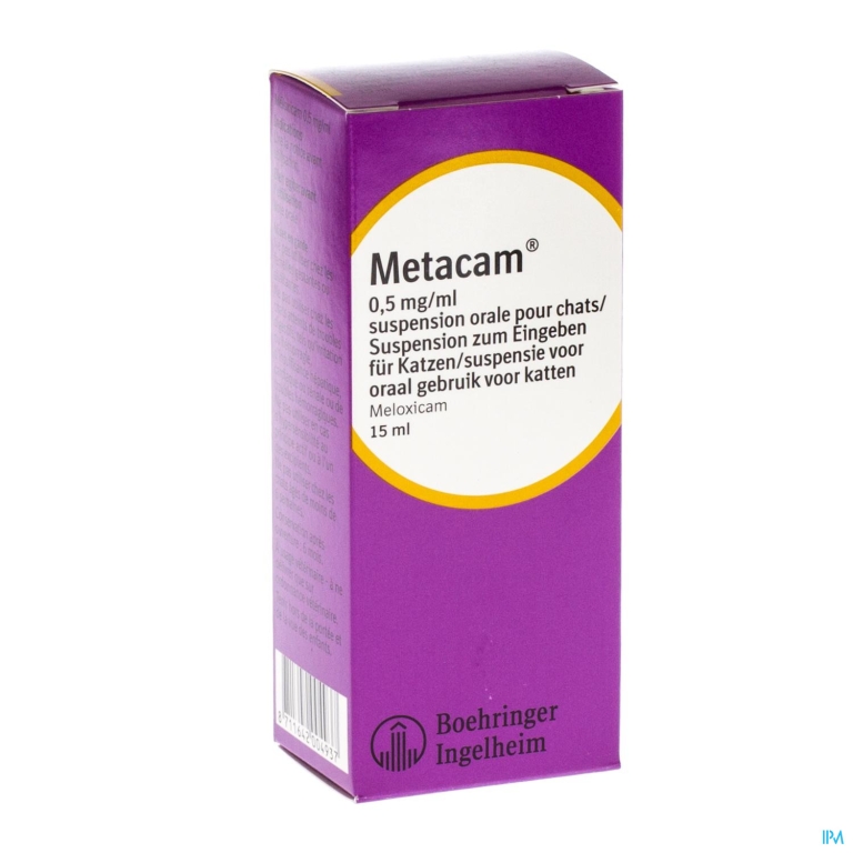 Metacam Susp Oral 0,5mg/1ml 15ml Katten