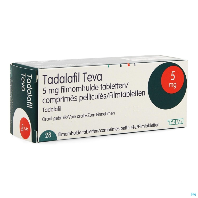 Tadalafil Teva Filmomh Tabl 28 X 5,0mg