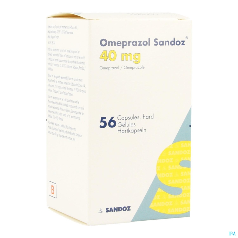 Omeprazol Sandoz 40mg Pi Pharma Caps 56x40mg Pip