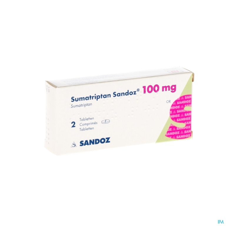 Sumatriptan Sandoz 100mg Comp 2