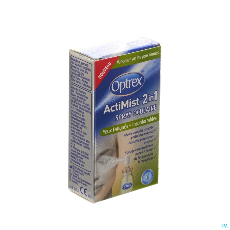 Optrex Actimist Oogspray Verm.-pijnlijke Ogen 10ml