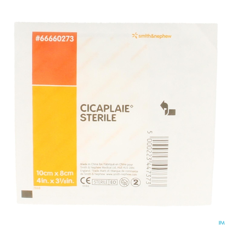 Cicaplaie Verb Steriel 10,0cmx 8cm 1 66660273