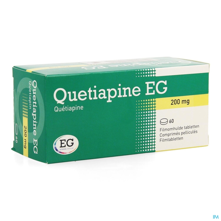 Quetiapine EG Filmomh Tabl 60X200Mg