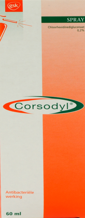Corsodyl 2mg/ml Spray