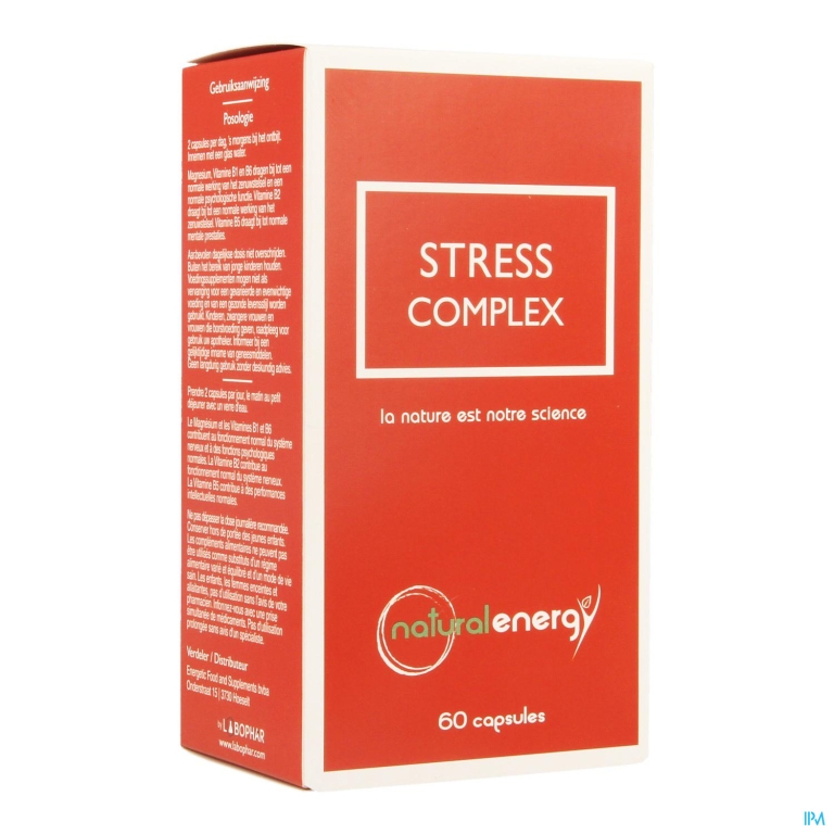 Stress Complex Caps 60 Natural Energy Labophar