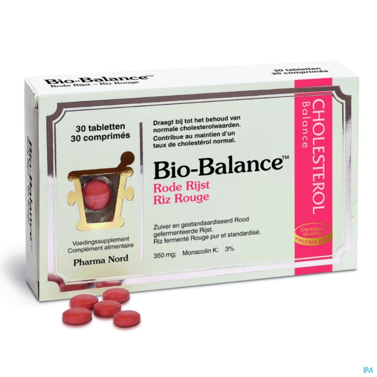 Bio-balance Rode Rijst Tabl 30
