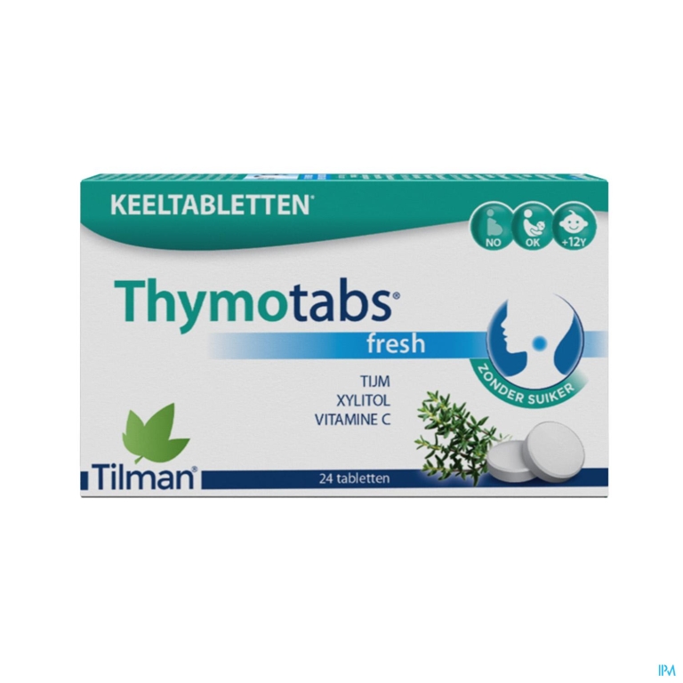 Thymotabs Fresh Zuigtabl 24