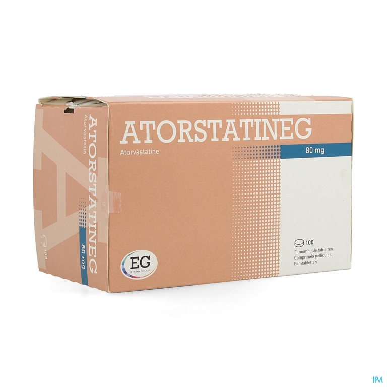 Atorstatineg 80Mg Filmomh Tabl 100