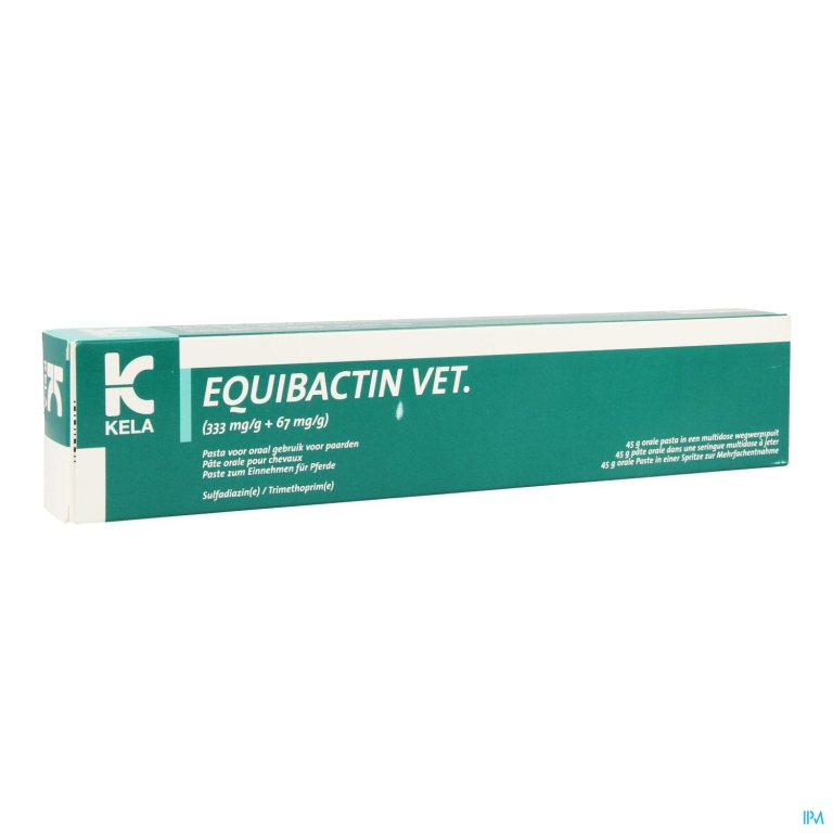 Equibactin Orale Pasta Paard 333mg/g+67mg/g