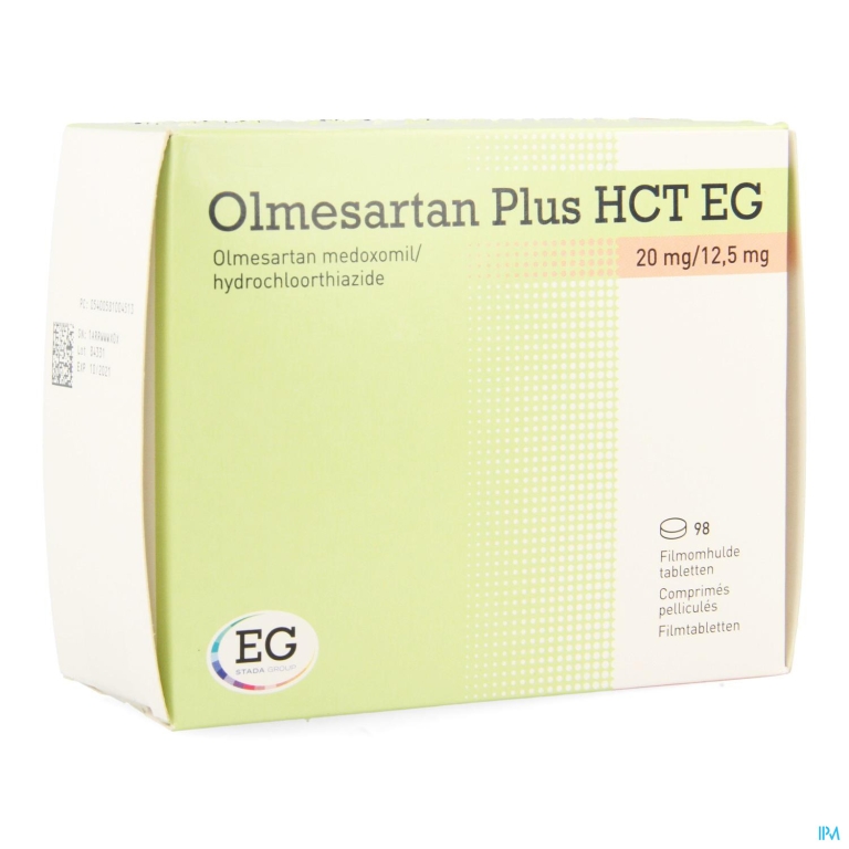 Olmesartan Plus Hct EG 20Mg/12,5Mg Filmomh Tabl 98