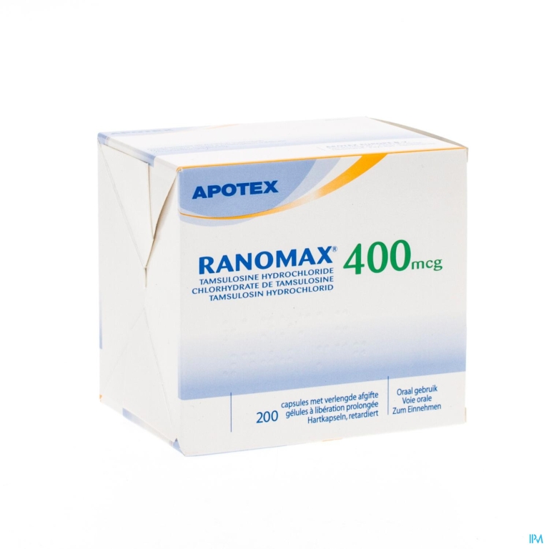 Ranomax Apotex 400mcg Caps 200 X 400 Mcg