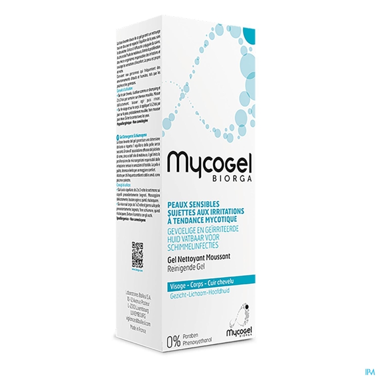 Mycogel Reinigingsgel Schuimend Gezicht Tube 150ml