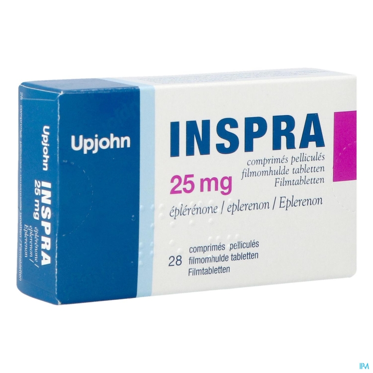 Inspra 25mg Filmomh Tabl 28 X 25mg