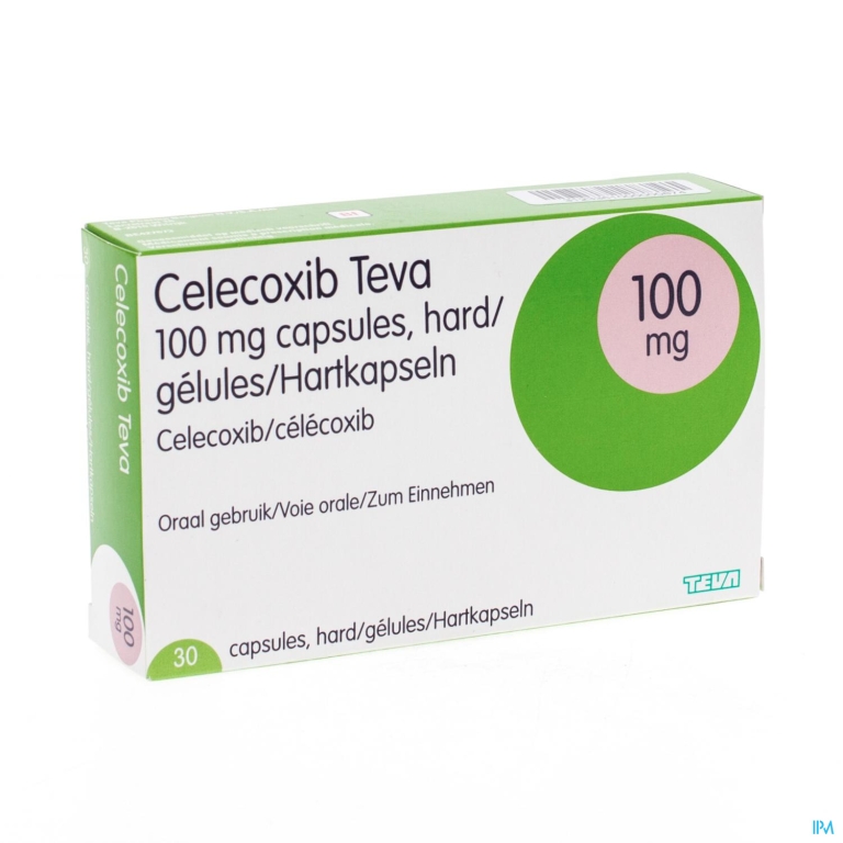 Celecoxib 100mg Teva Caps 30