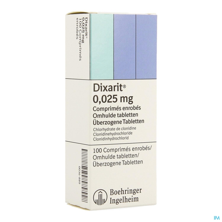 Dixarit Drag. 100×0,025mg