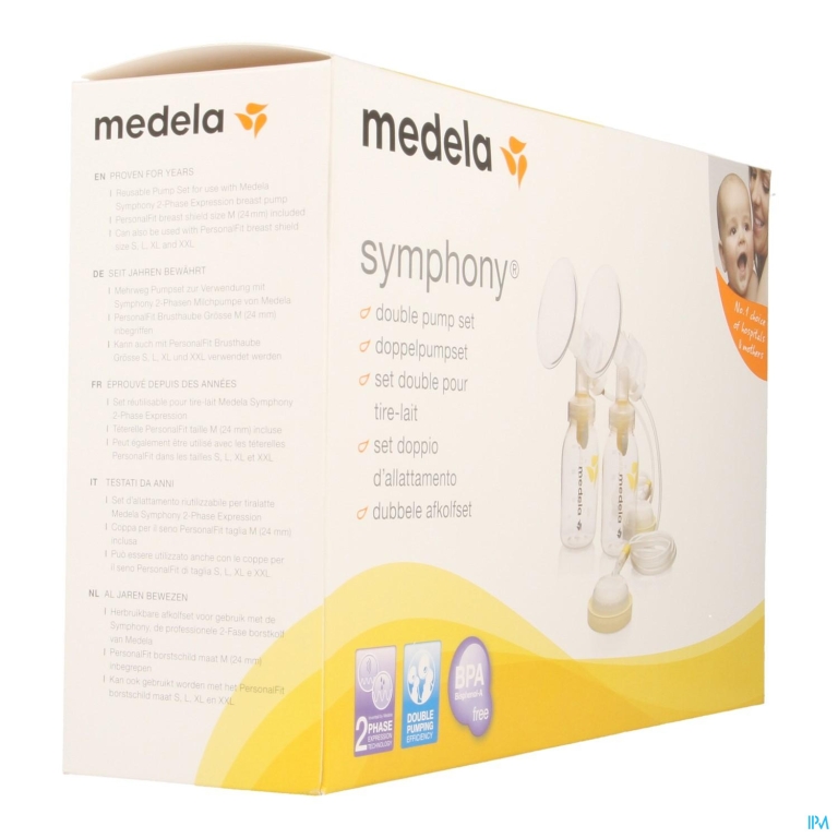 Medela Set Symphony Dubbel Borstpomp