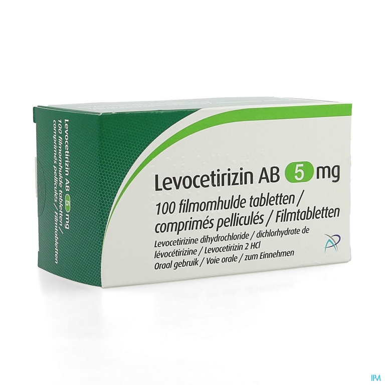 Levocetirizin Ab 5mg Filmomh Tabl 100 X 5mg