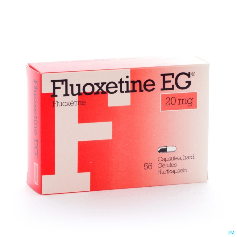 Fluoxetine EG Caps 56 X 20 Mg