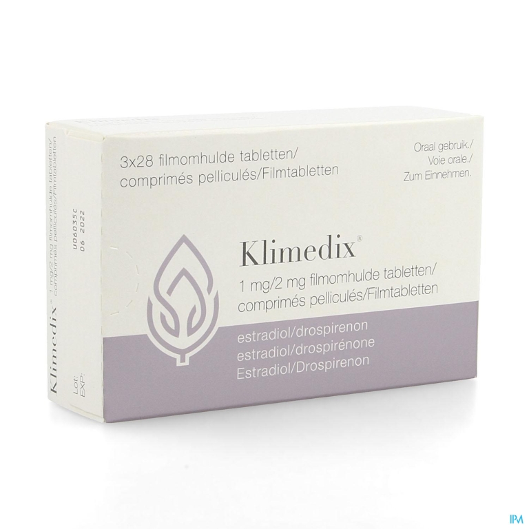 Klimedix 1mg/2mg Filmomh Tabl 3 X 28