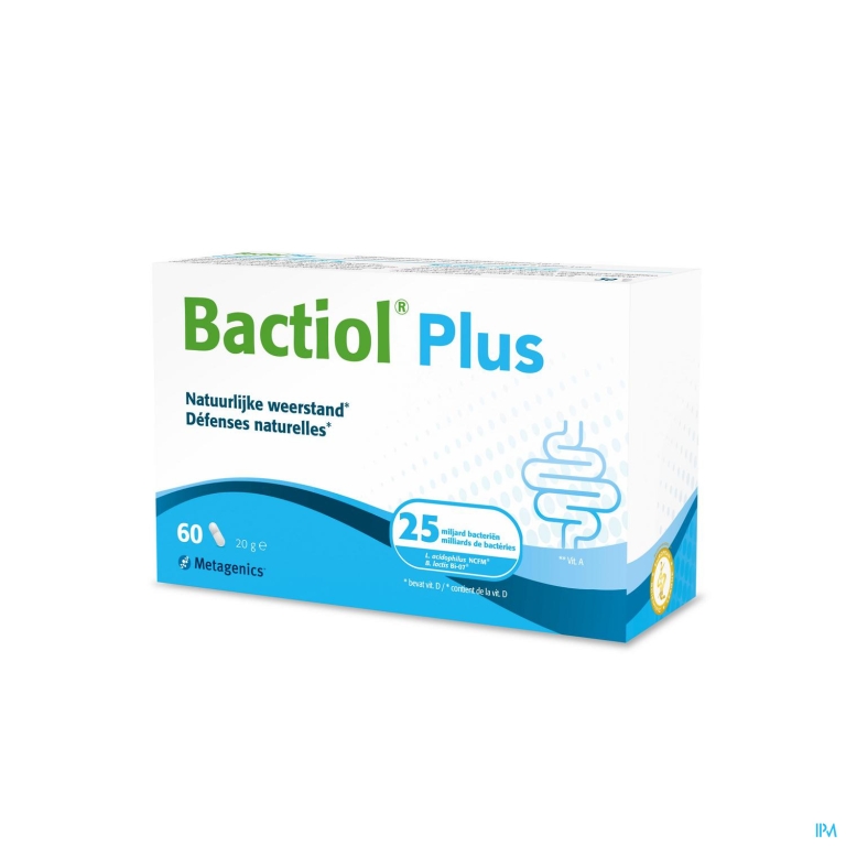 Bactiol Plus Caps 60 27716 Metagenics