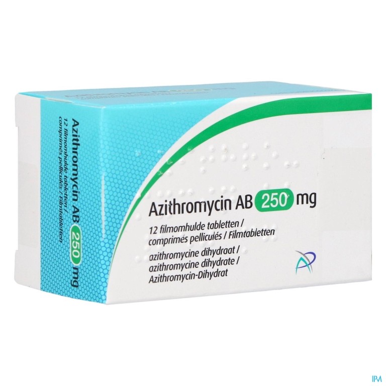 Azithromycin Ab 250mg Filmomh Tabl 12 X 250mg