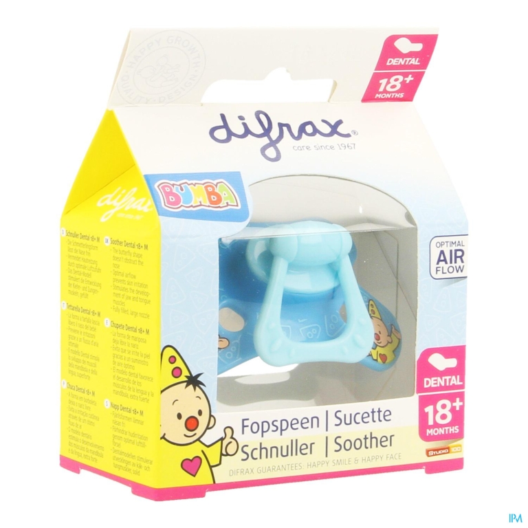 Difrax Fopspeen Dental 18+ Bumba