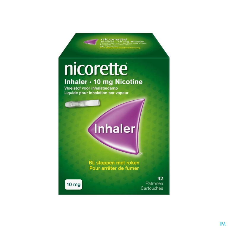 Nicorette Inhaler 10mg 42+mondstuk