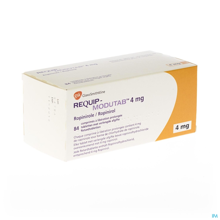 Requip Modutab Comp 84 X 4,0mg