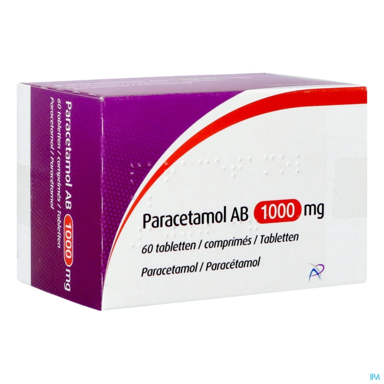 Paracetamol Ab 1000mg Comp 60