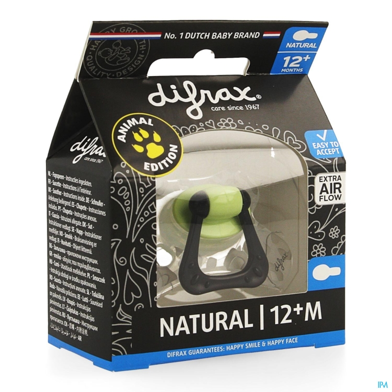 Difrax Fopspeen Natural 12+ Special Edition