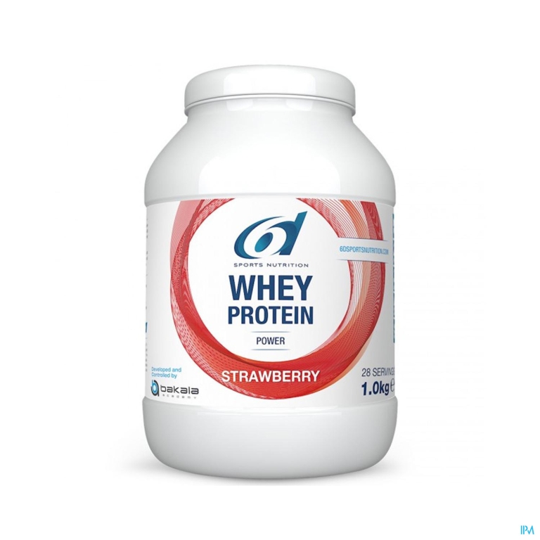 6d Sixd Whey Protein Strawberry 1kg