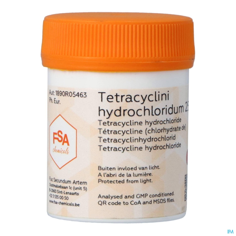 Tetracycline Hydrochloride 25g Magis