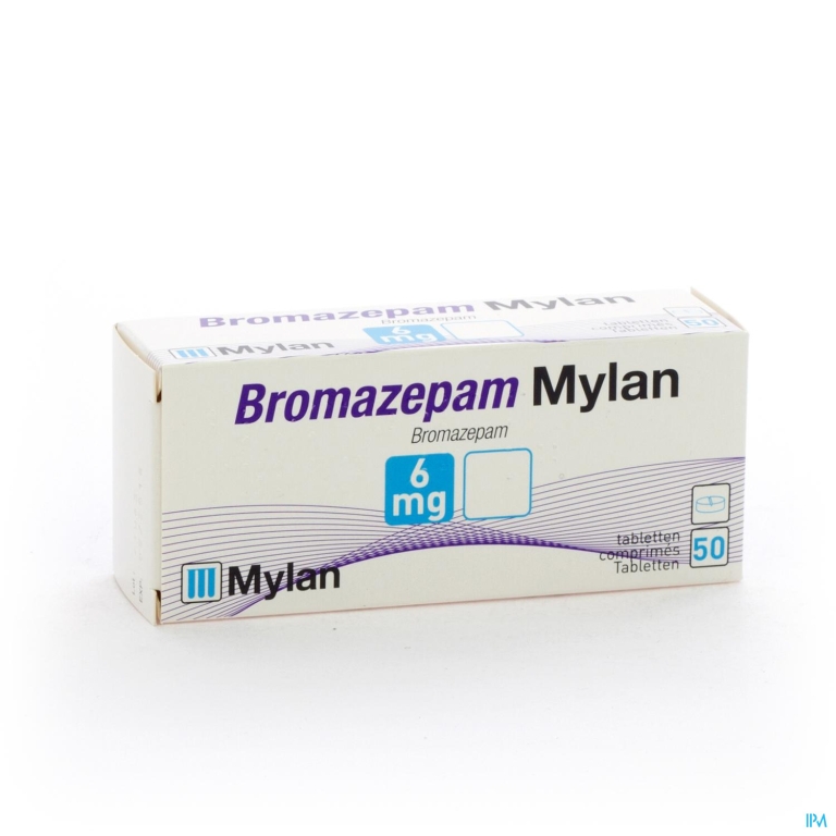 Bromazepam Mylan 6mg Comp 50 X 6mg