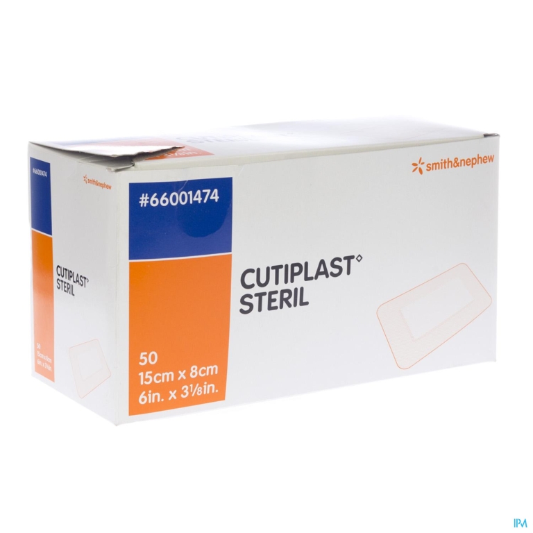 Cutiplast Ster 8,0×15,0cm 50 66001474