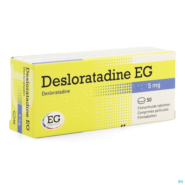 Desloratadine EG  5 Mg Filmomh Tabl  50 X  5 Mg