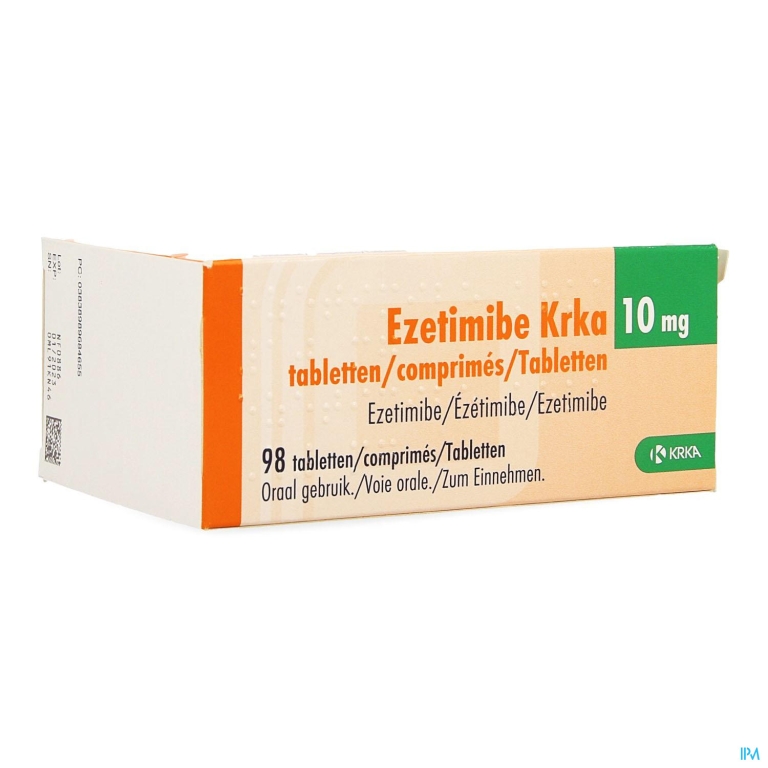 Ezetimibe Krka 10mg Tabl 98