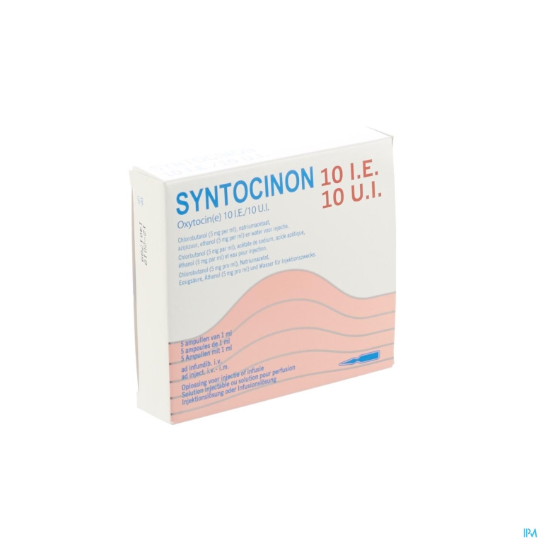 Syntocinon Amp 5 X 10 Ui/1ml