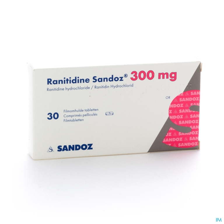 Ranitidine Sandoz 300mg Tabl 30x300mg New Sandoz