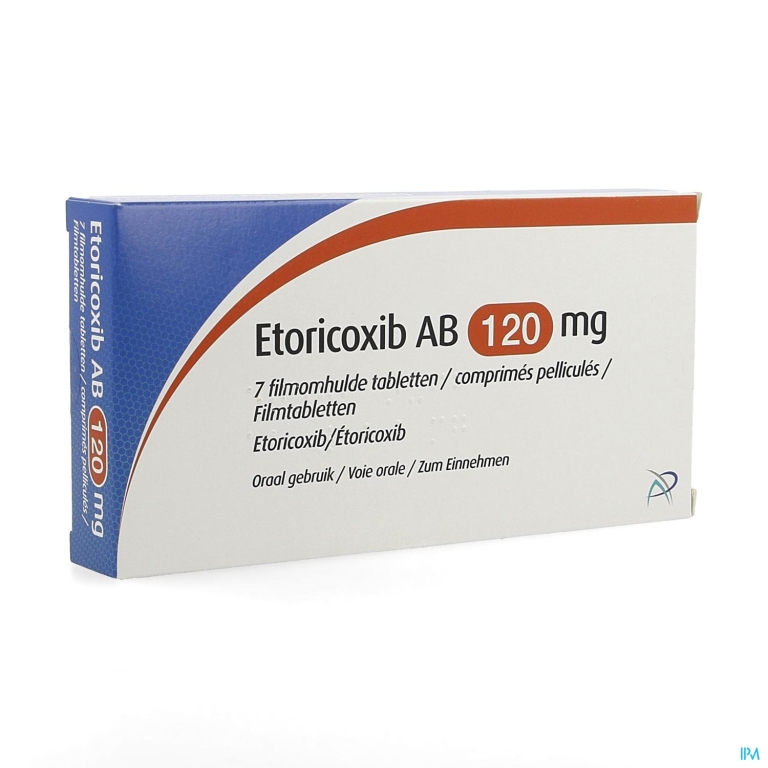 Etoricoxib Ab 120mg Filmomh Tabl 7 X 120mg