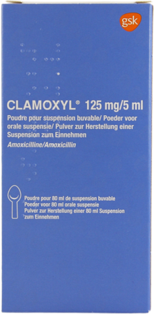 Clamoxyl Sir 1 X 80ml 125mg/5ml
