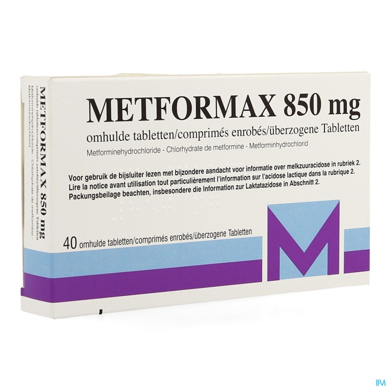 Metformax 850 Tabl 40 X 850mg