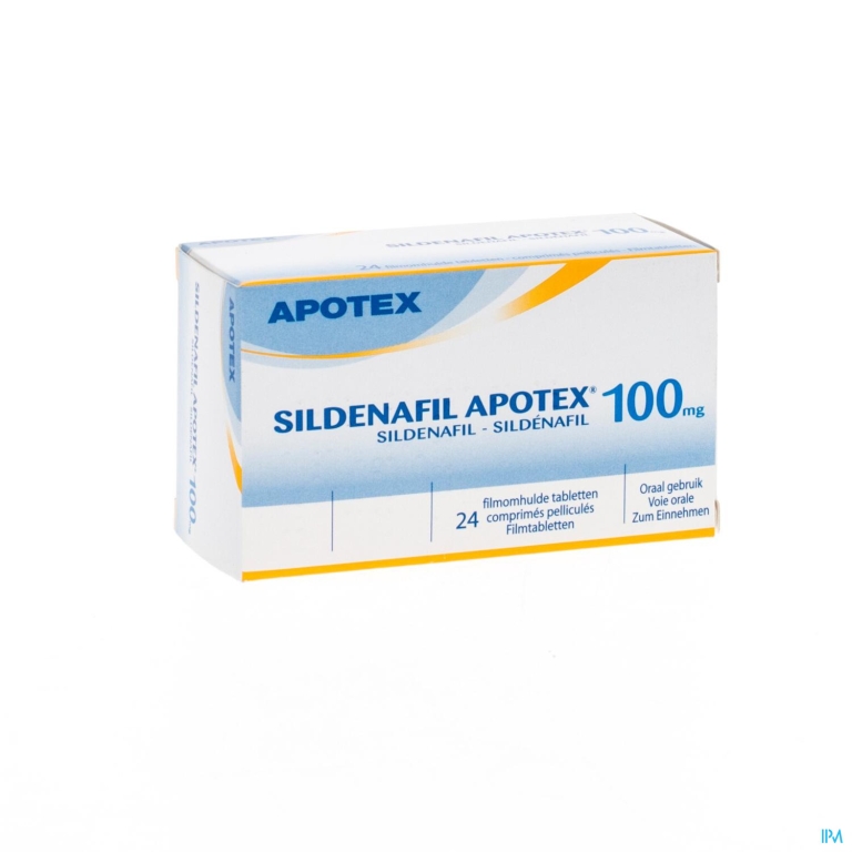 Sildenafil 100mg Apotex Filmomh Tabl 24x100mg