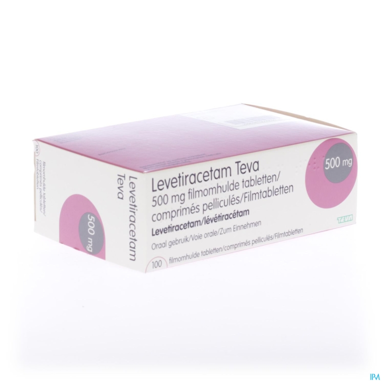 Levetiracetam Teva 500mg Filmomh Tabl 100