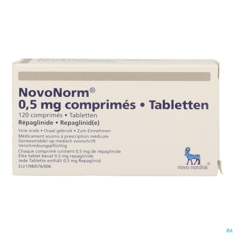 Novonorm Comp 120 X 0,50mg