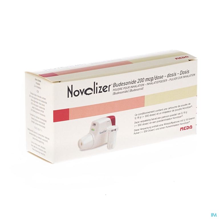 Novolizer Budesonide 200×200 Mcg Pdr Inhal