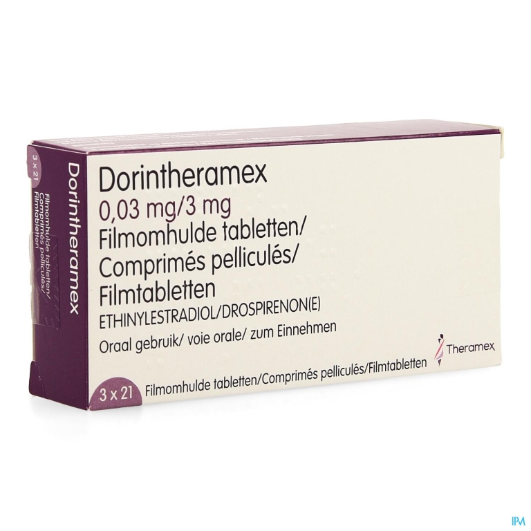 Dorin Theramex 3,00mg/0,03mg Filmomh Tabl 3 X 21