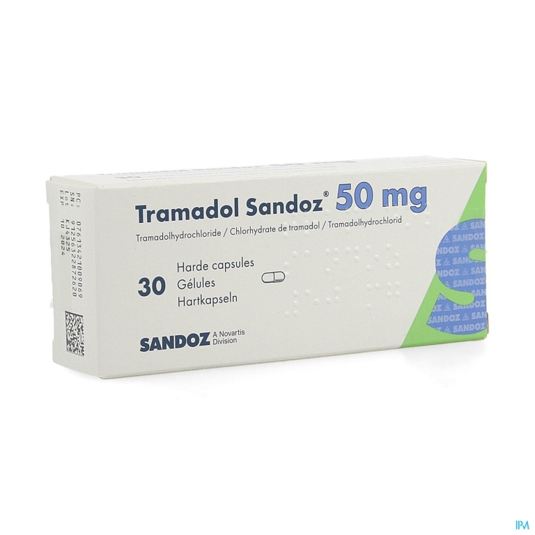 Tramadol 50 Sandoz Caps 30 X 50mg