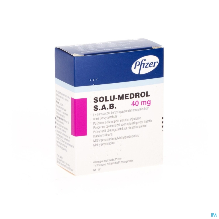 Solu-medrol S A B Vial 1 X 40mg